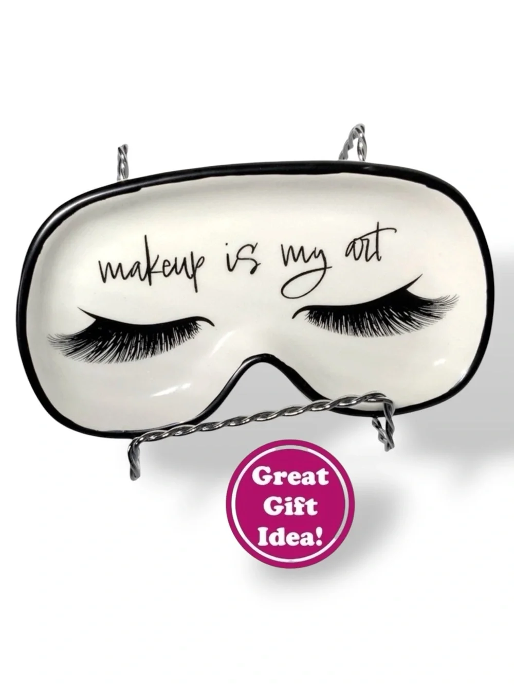 Trinket Tray Multipurpose for Jewelry Eyeglass Makeup Keys This and That Storage